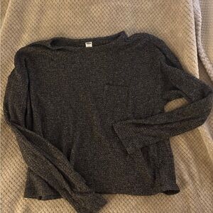 Old Navy Charcoal Crew Neck Sweater